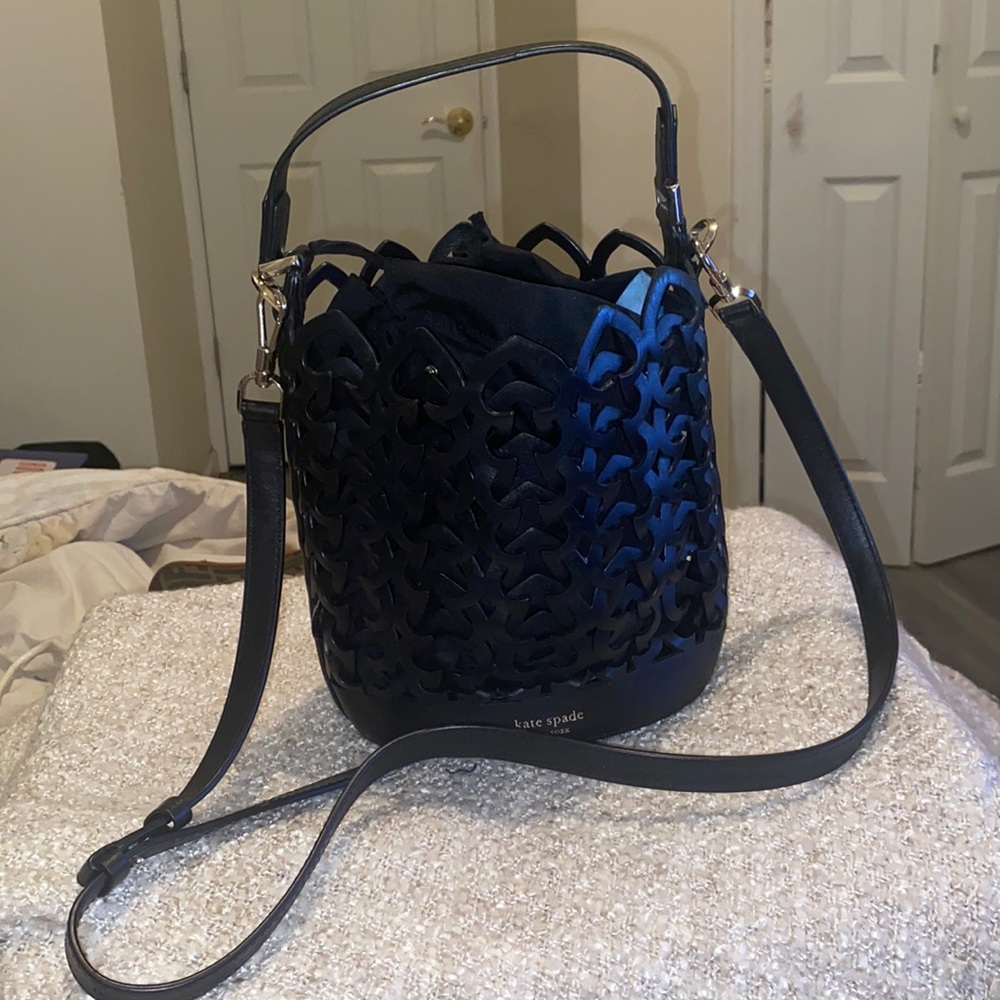Kate Spade Dorie Bucket Bag in Black